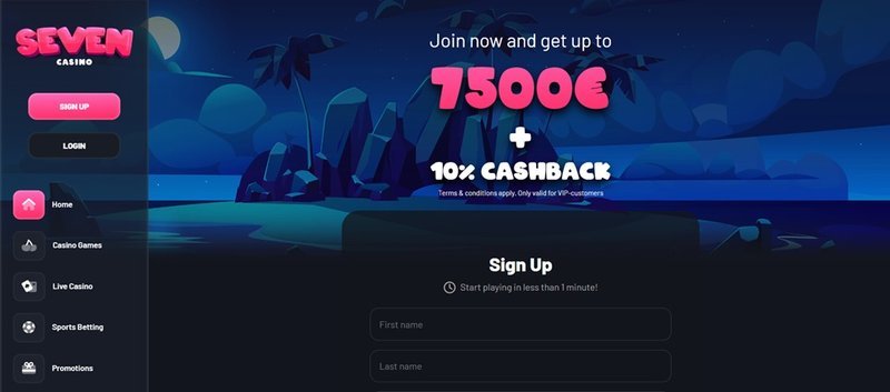 Seven Casino UK: First Impressions - overview